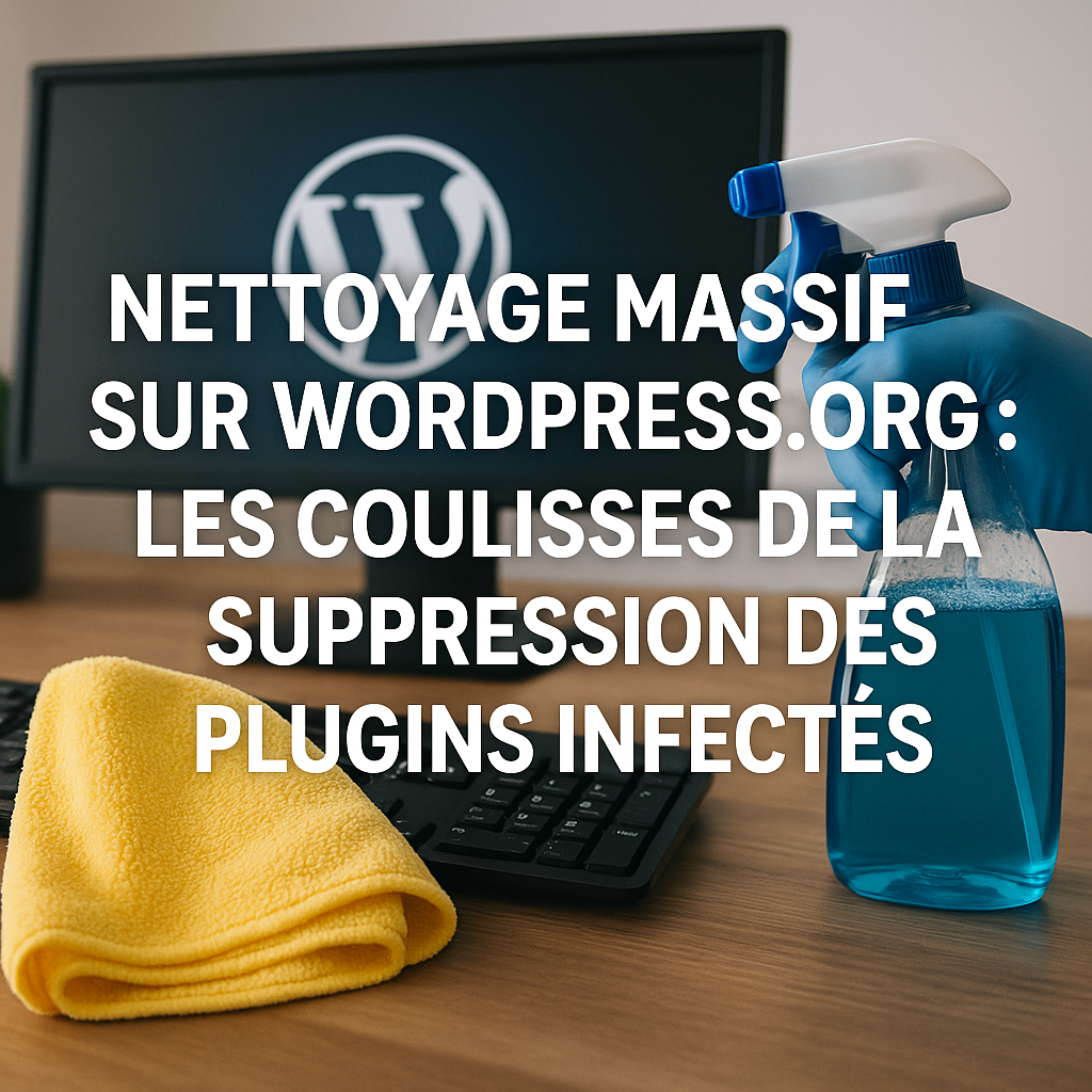Nettoyage massif sur WordPress.org : Les coulisses de la suppression des plugins infectés